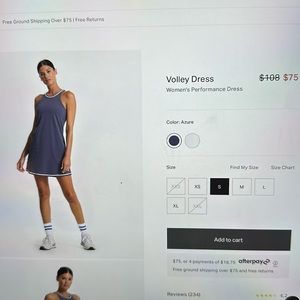 Vuori  volleyball dress